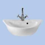 Twyford Fw4621s/r Flow One Tap Hole Basin White Fw4621wh