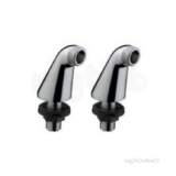 Hansgrohe PILLAR UNIONS 125MM 180 CENTRES CH