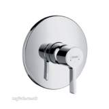 Hansgrohe METRIS S CONC SHOWER MIXER FINSIH SET