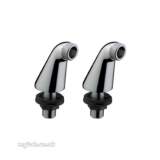 Hansgrohe Pillar Unions 150 Ctrs Chrome