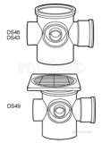 Related item Hunter 110mm Bottle Gulley Ds46 Ds046