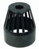 110MM VENT COWL BALLOON GRATING S355-W