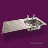 Pland 1028x500 Htm64 Hospital Inset Sink Lhd Ss