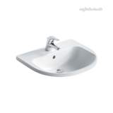 IDEAL STANDARD PLAYA J5027 550MM ONE TAP HOLE COUNTERTOP BASIN WHITE