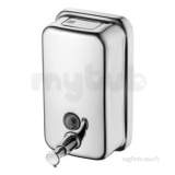 IOM SOAP DISPENSER WALL MOUNTED 800ML SS