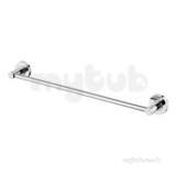 Iom Single Towel Rail 45 Cm Chrome