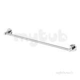 Iom Single Towel Rail 60 Cm Chrome