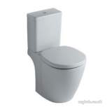 Ideal Standard E796901 White Concept Cube Close Coupled 2.6/4 Litre Dual Flush Cistern