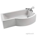 IDEAL STANDARD CONCEPT E736701 BATH 1700 X 700 IWS NO TAP HOLES WH