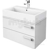 Related item Ideal Standard Strada 700 Basin Unit 2 Draw And Wtop Gls Wh K2455wg