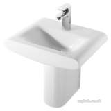 Ideal Standard Moments K0718 500mm One Tap Hole Handrinse Basin Wh