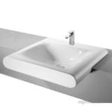 IDEAL STANDARD MOMENTS K0720 580MM ONE TAP HOLE Semi-Countertop Basin WH