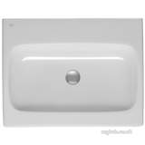 IDEAL STANDARD SIMPLYU T0161 DYN 800MM BASIN ONE TAP HOLE WHITE