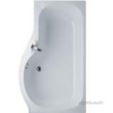 IDEAL STANDARD SPACE E4967 1700 X 700 IF plus NO TAP HOLES BATH LEFT HAND WH