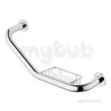 Iom Grab Rail And Soap Basket Chrome A9114aa