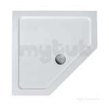 Ideal Standard Idealite L6311 Penta Tray 900mm Lp White L631101