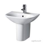 IDEAL STANDARD TONIC K0686 ONE TAP HOLE 500MM HANDRINSE BASIN WH