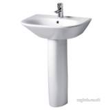 Related item Ideal Standard Tonic K0689 One Tap Hole 650mm Ped Basin White