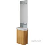 Related item Ideal Standard Tonic Guest K0703 600mm No Tap Holes Left Hand Basin Wh K070301