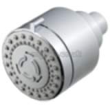 FIXED SHOWERHEAD 3 POSITION RUB CLEAN