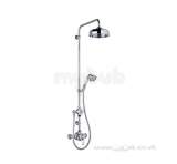 MIRA MONTPELLIER 437.22 6 inch MIXER SHOWER CP