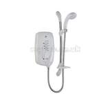 Mira Sport electric shower 10.8 kw white chrome