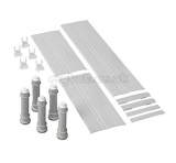Mira Flight 900 Pent Riser Conv Kit Wh