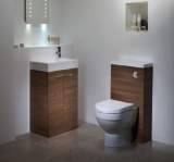 Kobe 500 Btw Walnut-inc White Worktop