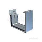 Lindab Rctnglr Gutter Joint 136mm Coated