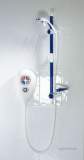 Akw Luda Electric Shower And Kit-blue