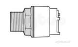 28mm X 1 Inch Male Bspt Adapt Brass Bdy Wht 10