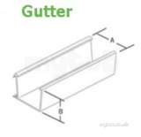 120x80mm Boxer Gutter 1m Plain Gf411
