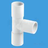 3/4 inch MCALPINE OVERFLOW EQUAL TEE R3