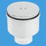 Shower Trap 90mm X 50mm V/o Wh St90wh10-v