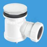 1.5 inch X 3/4 inch SEAL SHOWER TRAP plus WASTE STW1-M-WH