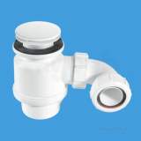 1.5 Inch X 2 Inch Seal Shower Trap Plus Waste Stw2-m-wh