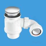 1.5 Inch X 2 Inch Seal Shower Trap Plus Waste Stw4-m-cp