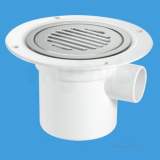 50mm Seal Shower Gully Ss Grat Tsg3ssslnsc