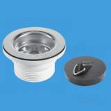 1.5 Inch X70mm Flange Bath Waste Plus P And C Bsw10pc