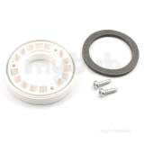 Mira 938.04 Wallplate Assembly Rac White