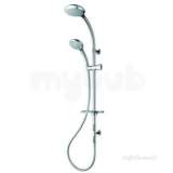 Ideal Standard Moonshadow L7064 Shower Kit Dual 3f Cp L7064aa