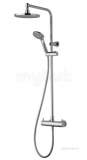Aqualisa Dual001 Chrome Dual Thermostatic Shower Mixer