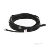 Aqualisa 223010 Black Quartz Digital 10 Metre Digital Shower Cable