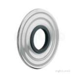 Aqualisa 164561 Chrome Circular Wall Plate