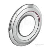 Aqualisa 213008 Chrome Wall Plate For Aquavalve 609