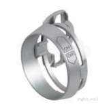 Aqualisa 214028 Satin Chrome Off/On Graphic Ring for Opto Thermo Valves