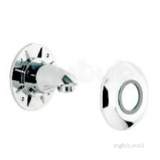 Aqualisa 215015 White Wall Outlet Assembly