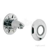 Aqualisa 215016 Chrome Wall Outlet Assembly