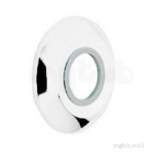 Aqualisa 215018 White Wall Plate