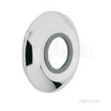 Aqualisa 215019 Chrome Wall Plate for Valves